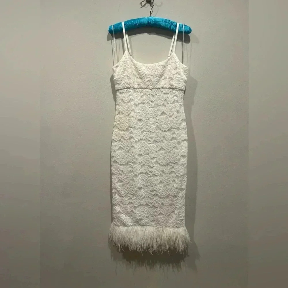 LIKELY Women's Midi Mari Dress / Size 6 / - Picture 3 of 11